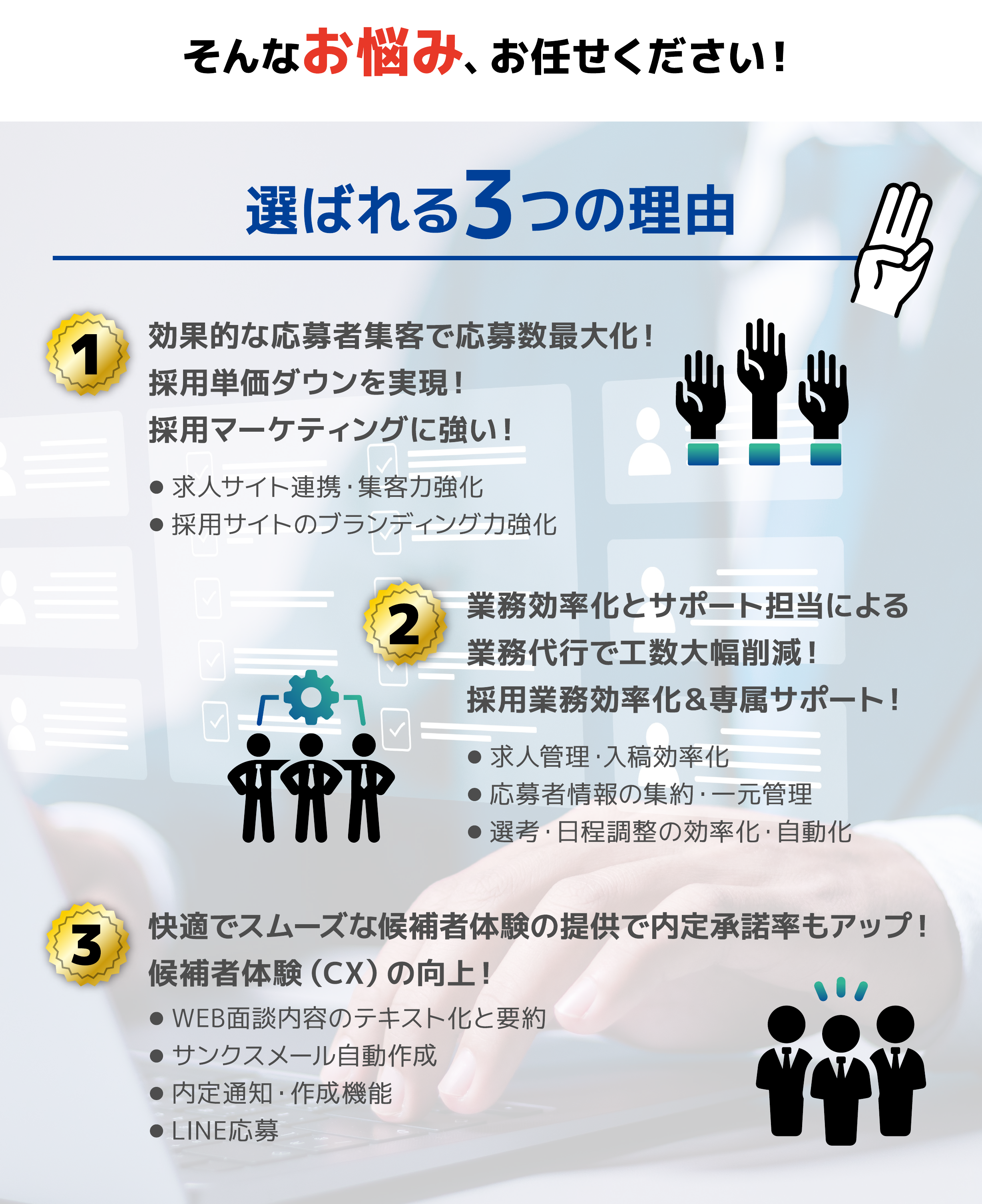 採用フロー説明